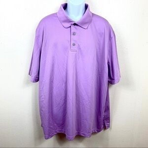 Reebok Men’s Top T-Shirt purple short sleeve 3XL